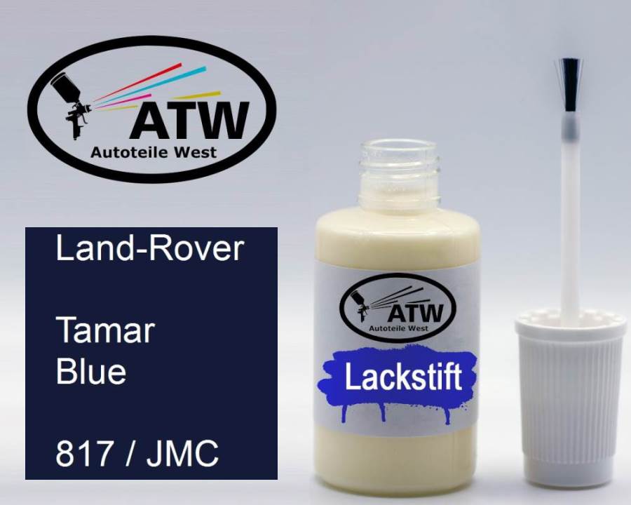 Land-Rover, Tamar Blue, 817 / JMC: 20ml Lackstift, von ATW Autoteile West.